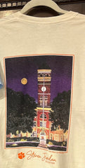 Clemson Moon tee shirt