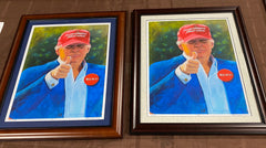 Framing for Trump print