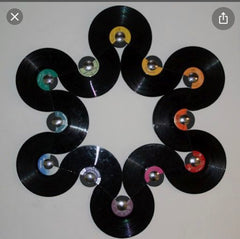 Vinyl record art